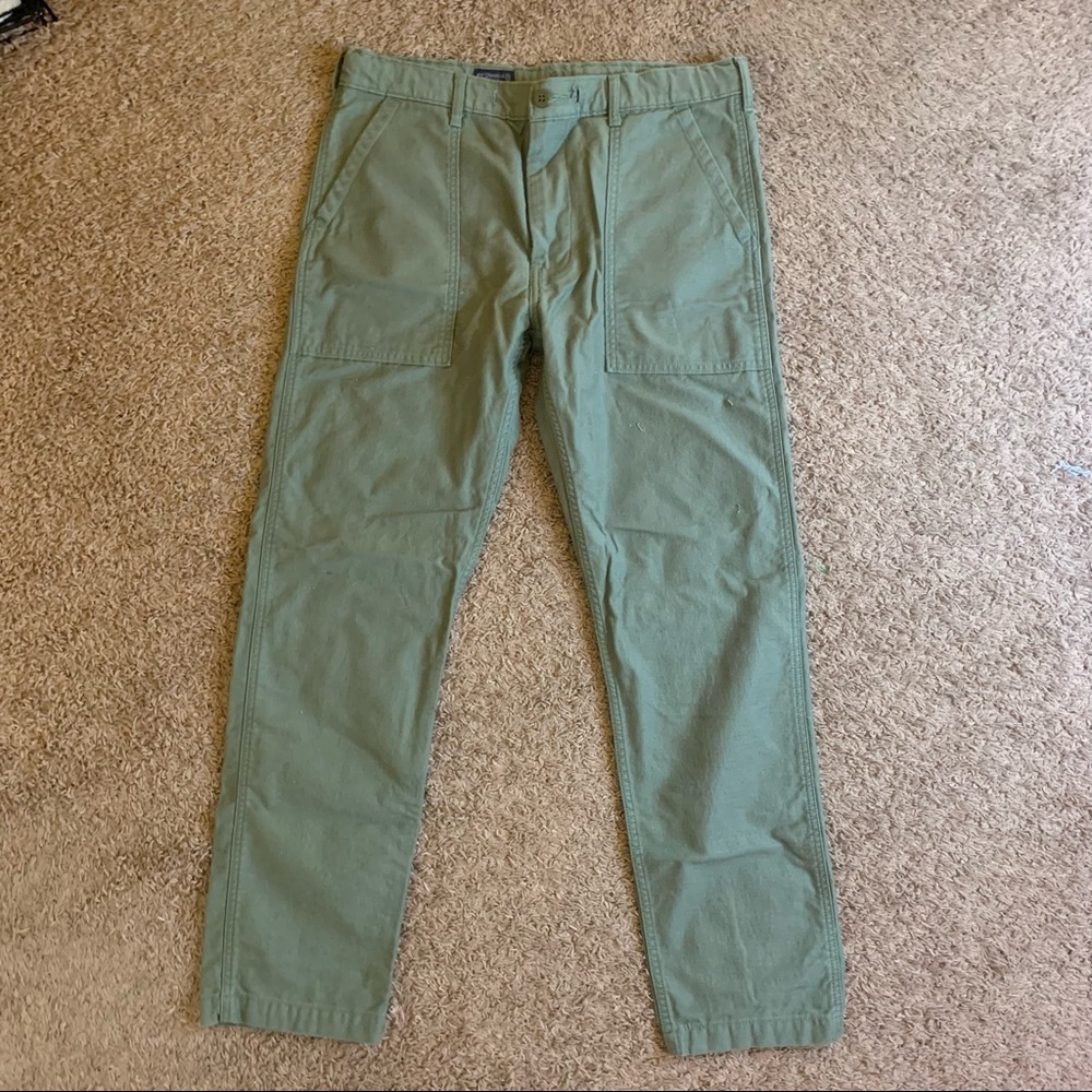 Green Levi’s Chore Pants